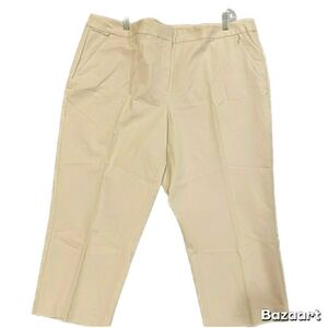 Alfani Cream / Tan Capri , Size 20W